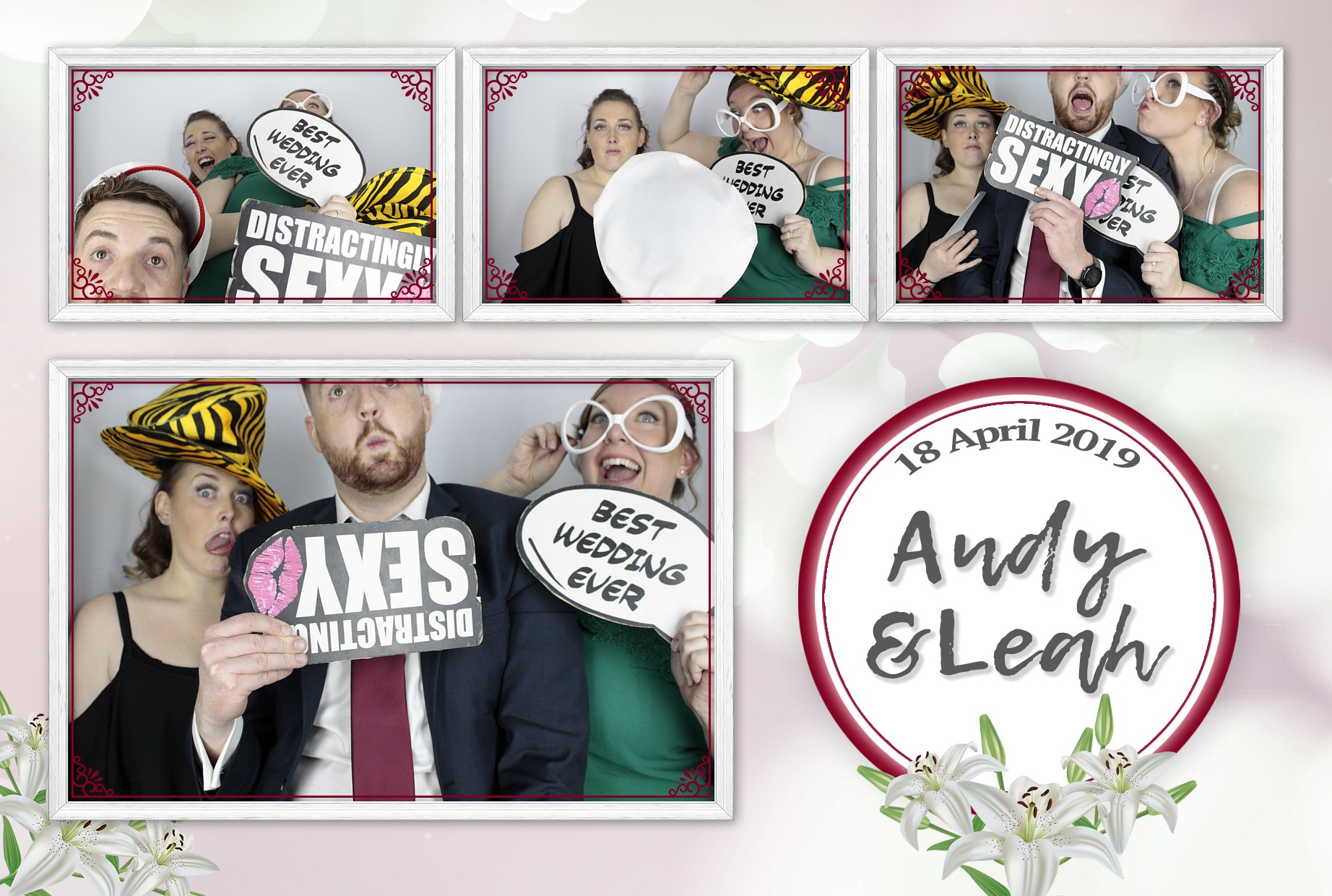 Andy & Leah's Wedding | View more photos from the event at gallery.myphotoboothexperience.co.uk/u/MyPhotoBoothExperienceLtd/Andy-Leahs-Wedding